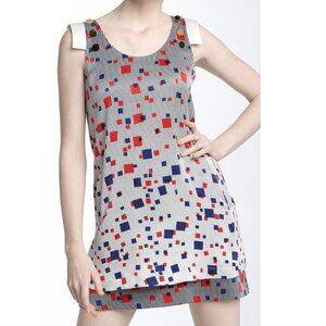 Anthropologie Seventy Two Changes silk sailor dress